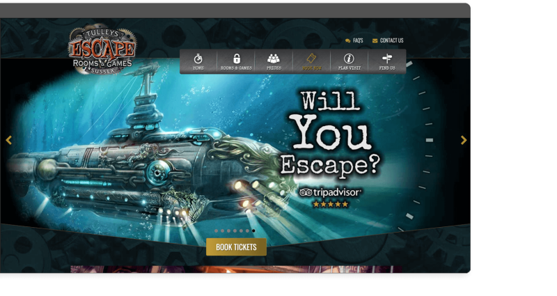 Escape Room Ticketing