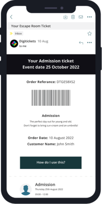 Escape Room Ticketing