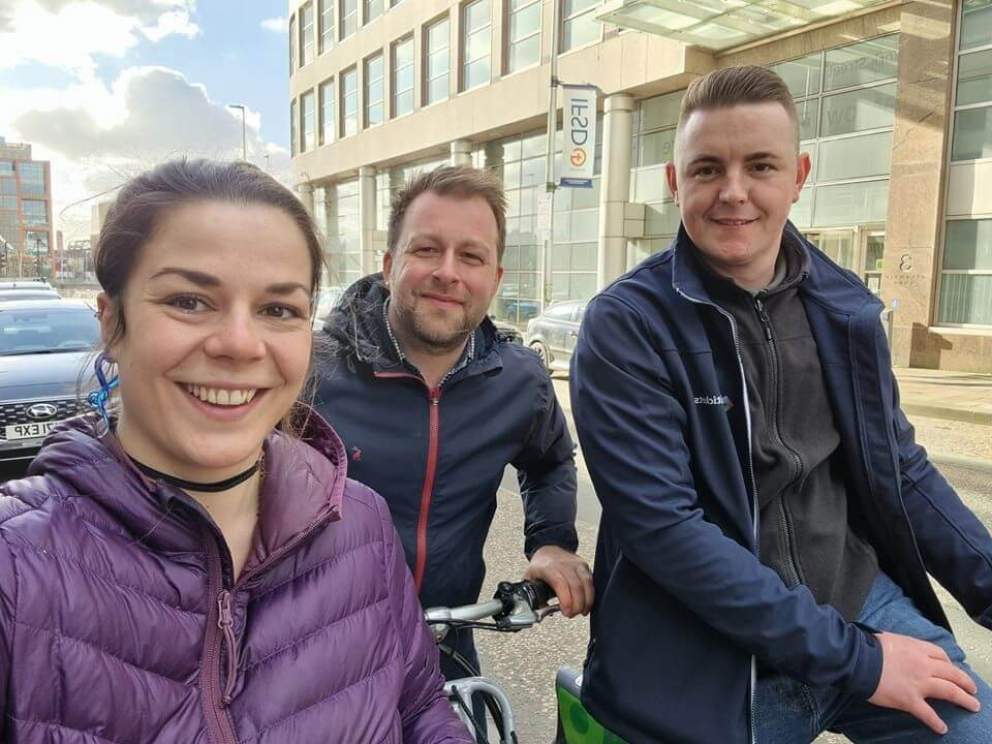 The team at DigiTickets on a conference in Glasgow